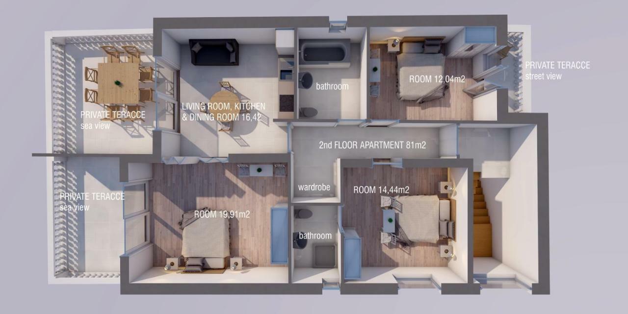 Apartmani Mira Βόντιτσε Εξωτερικό φωτογραφία